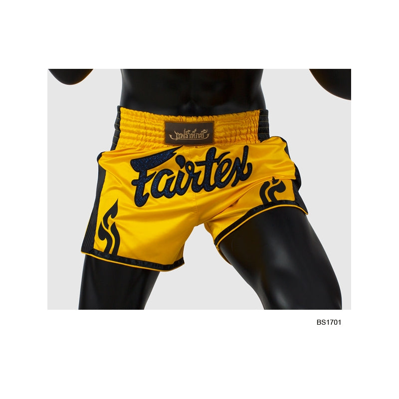 FAIRTEX MUAY THAI BROEKJE - GEEL/ZWART