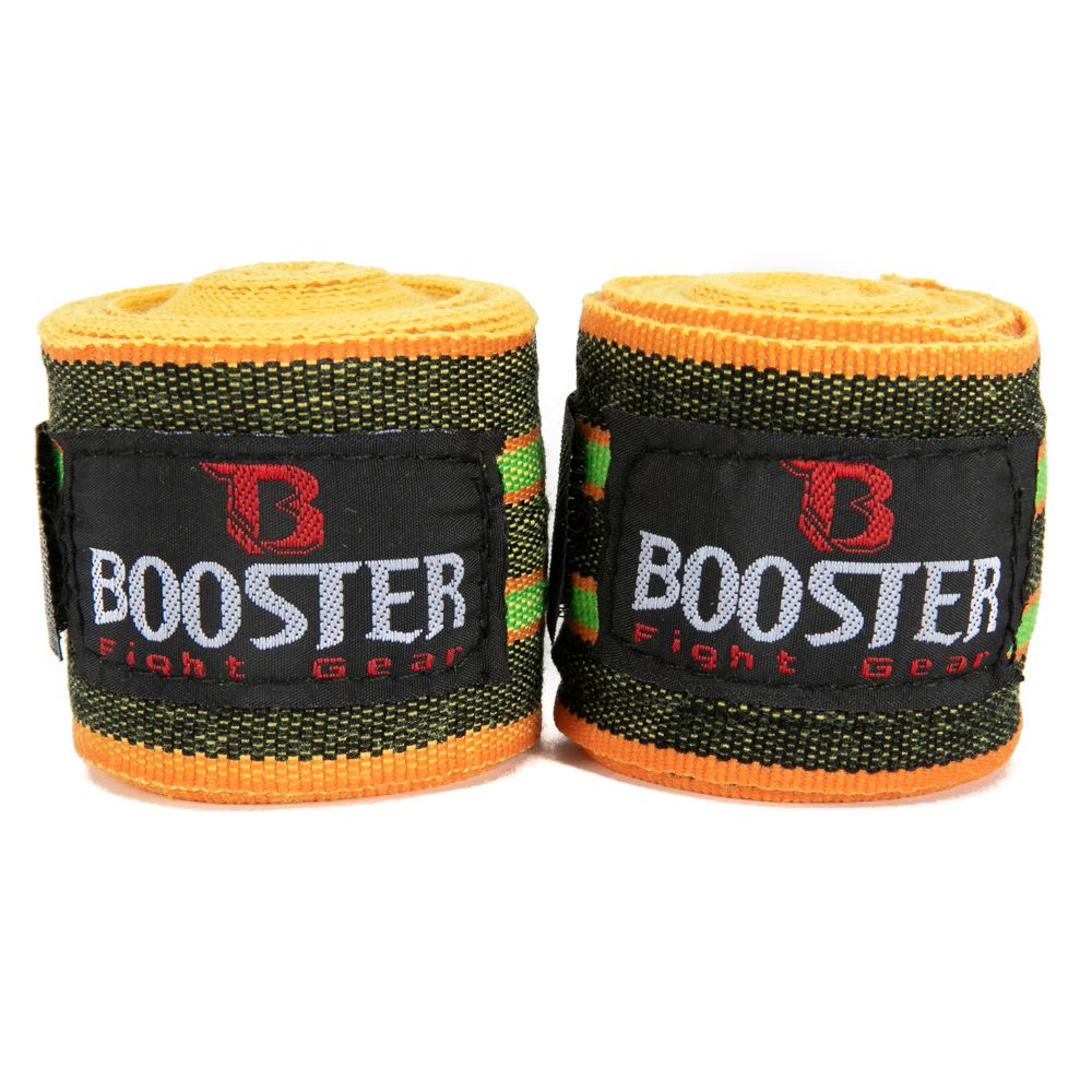 BOOSTER BANDAGES RETRO - FLUO ORANJE/GROEN