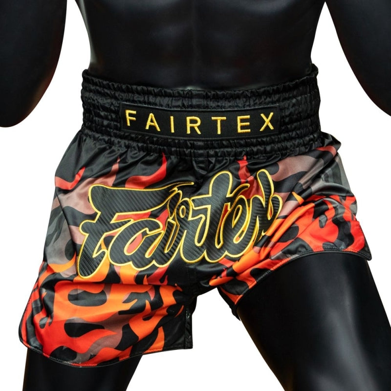 FAIRTEX MUAY THAI BROEKJE VLAMEN ROOD