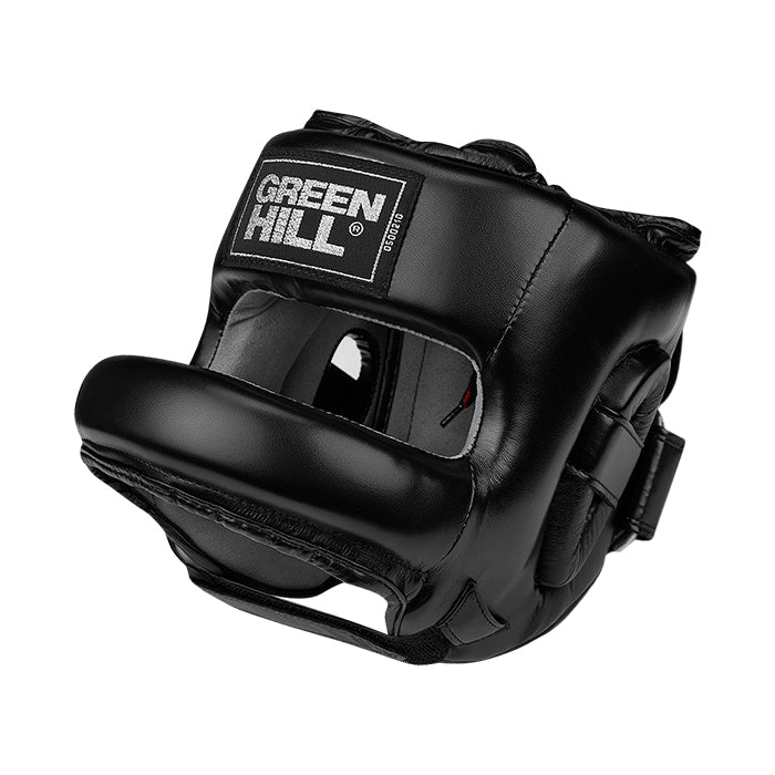 GREEN HILL HOOFDBESCHERMING SYNTHETISCH KUNSTLEER - CASTLE - ZWART