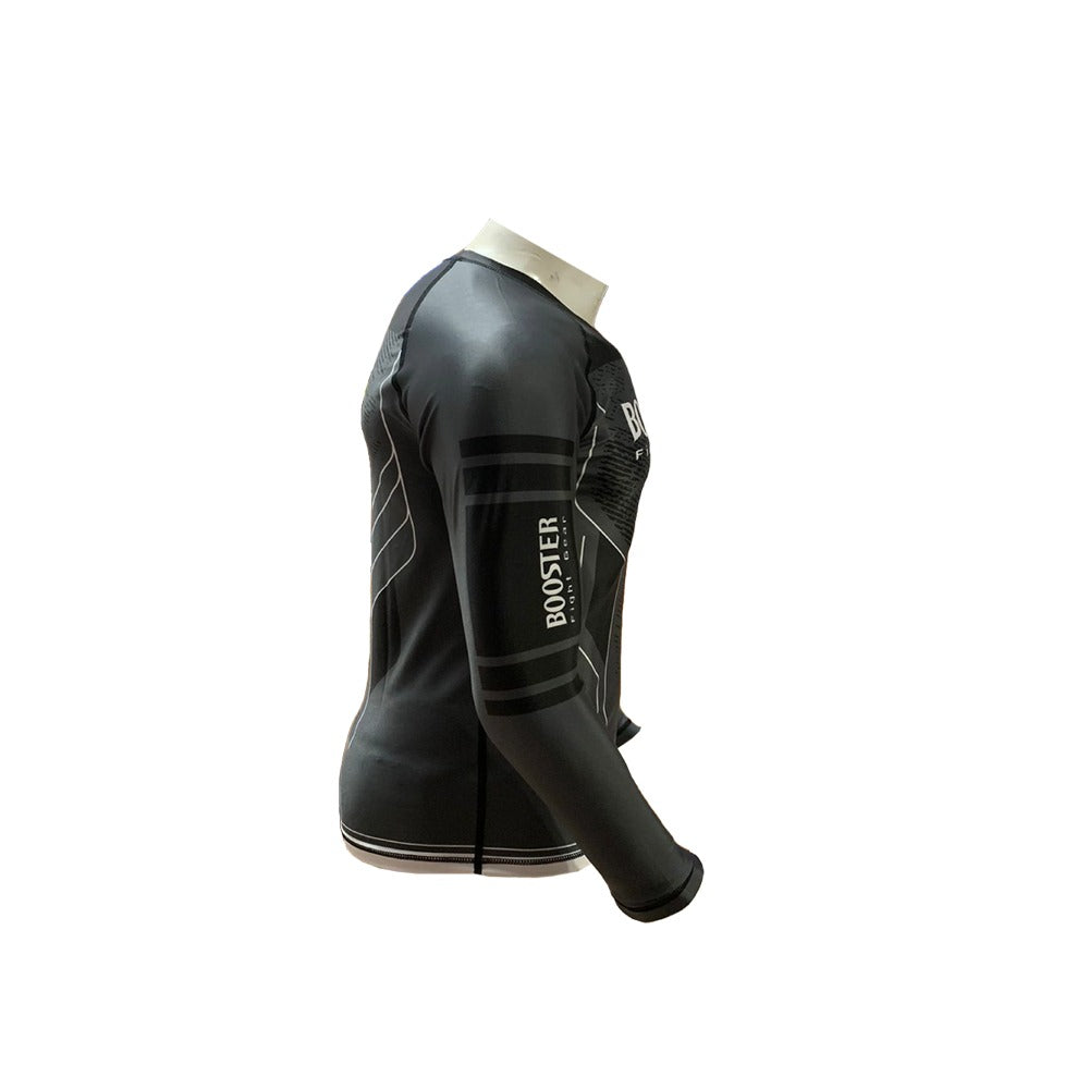 BOOSTER DELTA 4 RASHGUARD ZWART/GRIJS