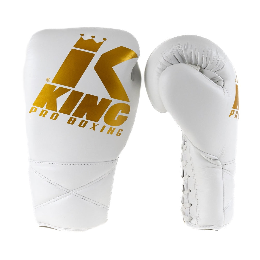 KING PRO (KICK)BOKSHANDSCHOENEN XK LU WIT/GOUD
