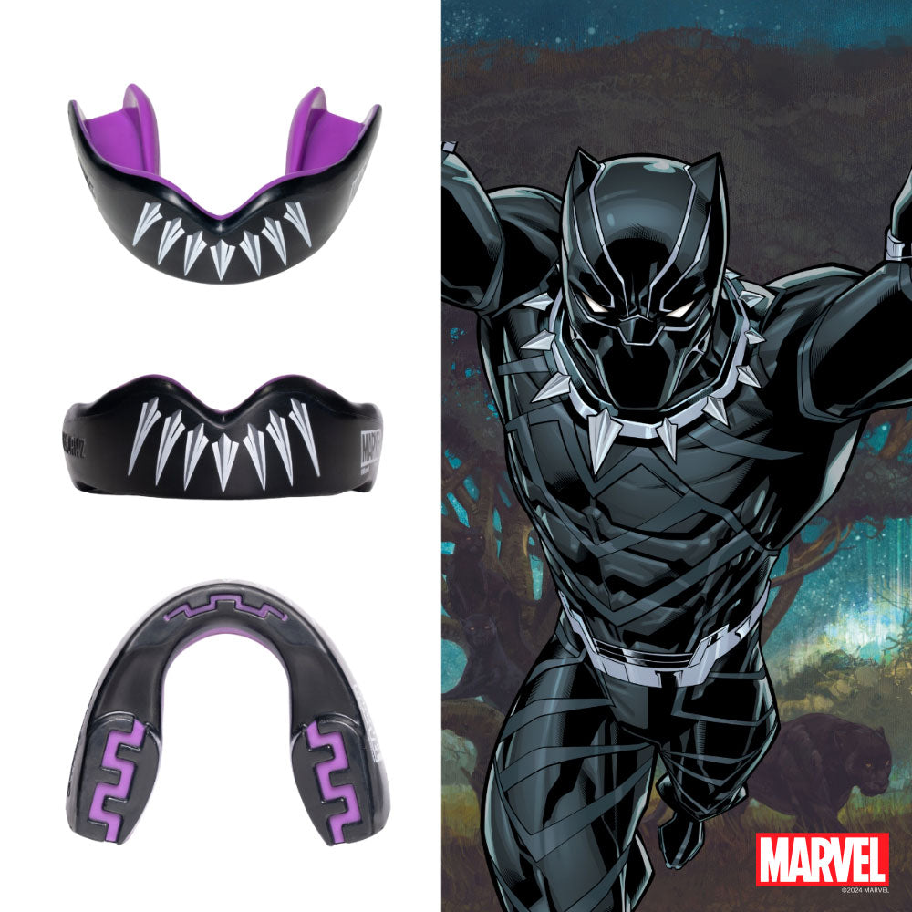 SAFEJAWZ MONDBESCHERMER MARVEL ZWARTE PANTER