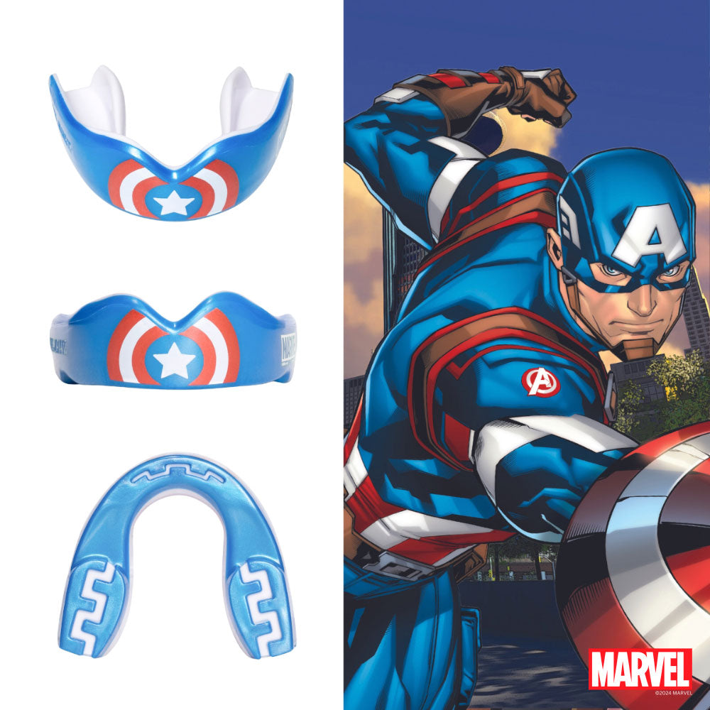 SAFEJAWZ MONDBESCHERMER MARVEL CAPTAIN AMERIKA