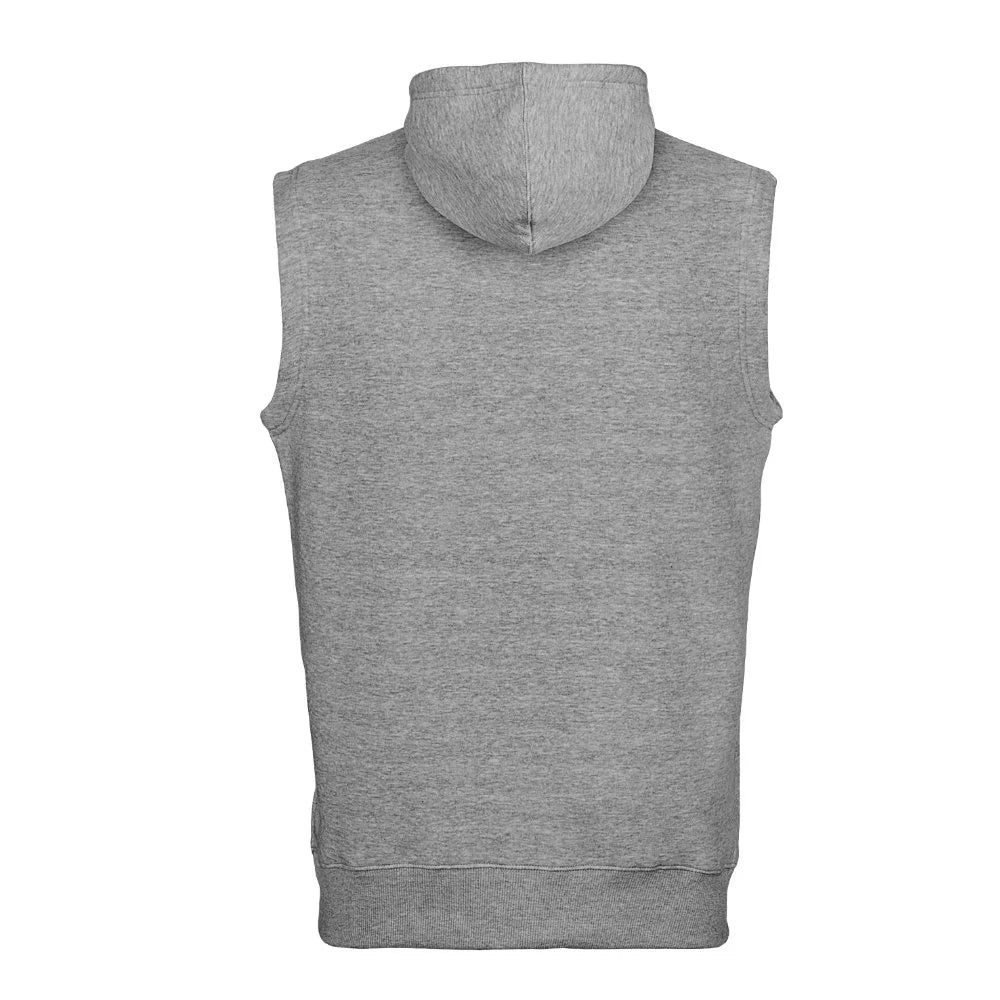 ADIDAS BOXING COMMUNITY VERTICAL HOODIE MOUWLOOS GRIJS