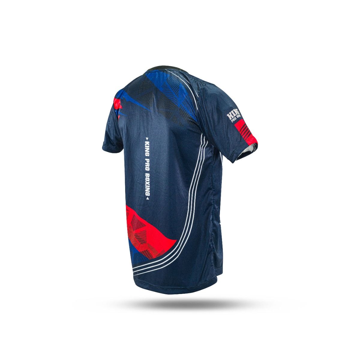 KING PRO T-SHIRT FPB FLAG TEE 2 - BLAUW/ROOD