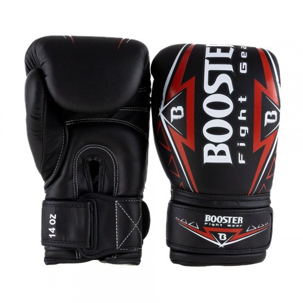booster (kick)bokshandschoen BG war zwart/rood