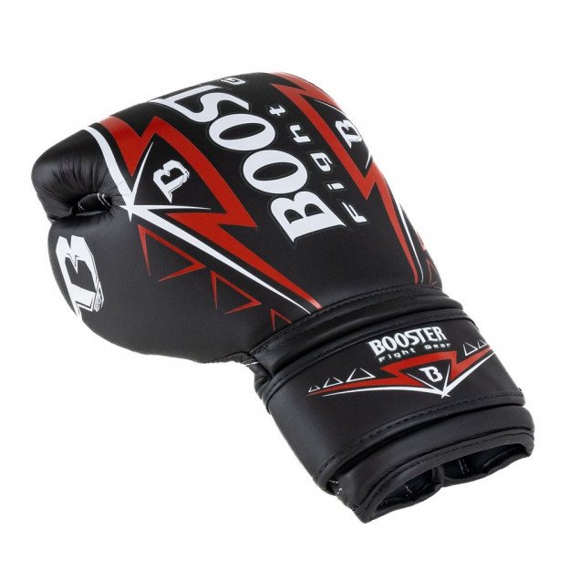 booster (kick)bokshandschoen BG war zwart/rood