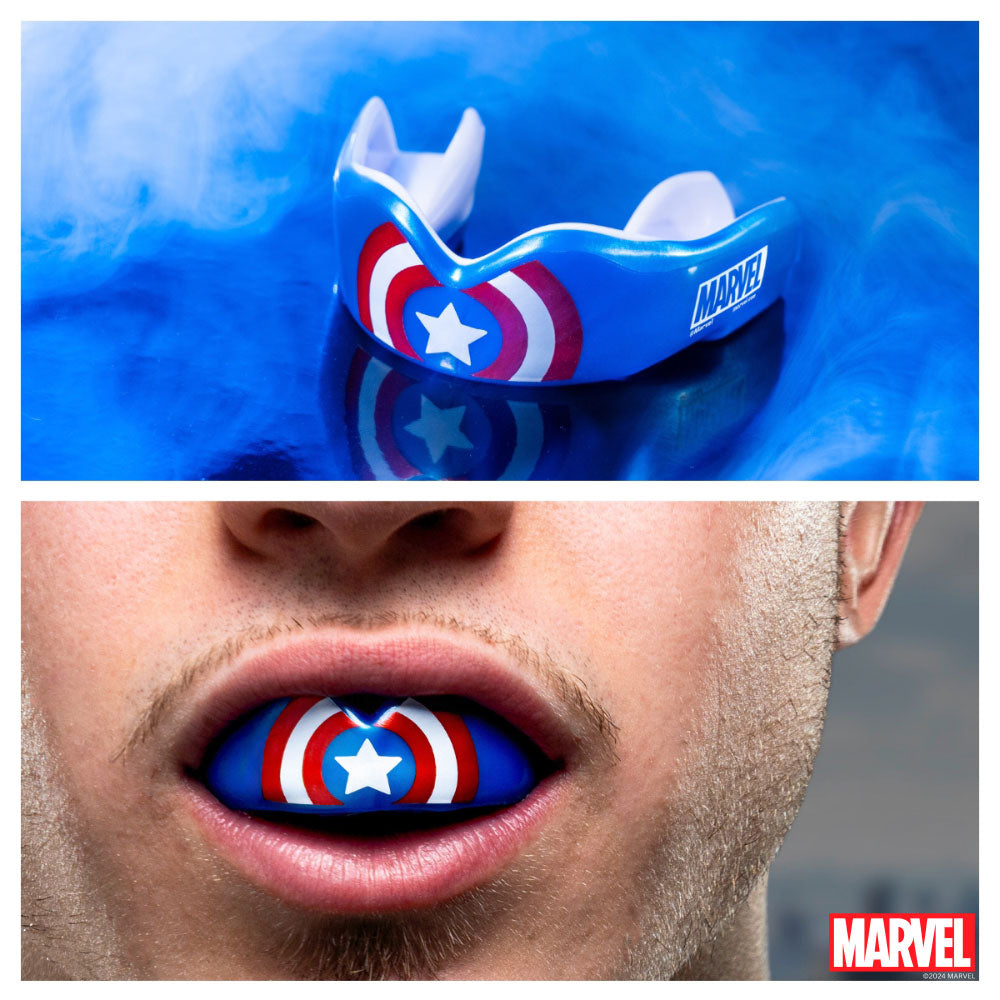 SAFEJAWZ MONDBESCHERMER MARVEL CAPTAIN AMERIKA