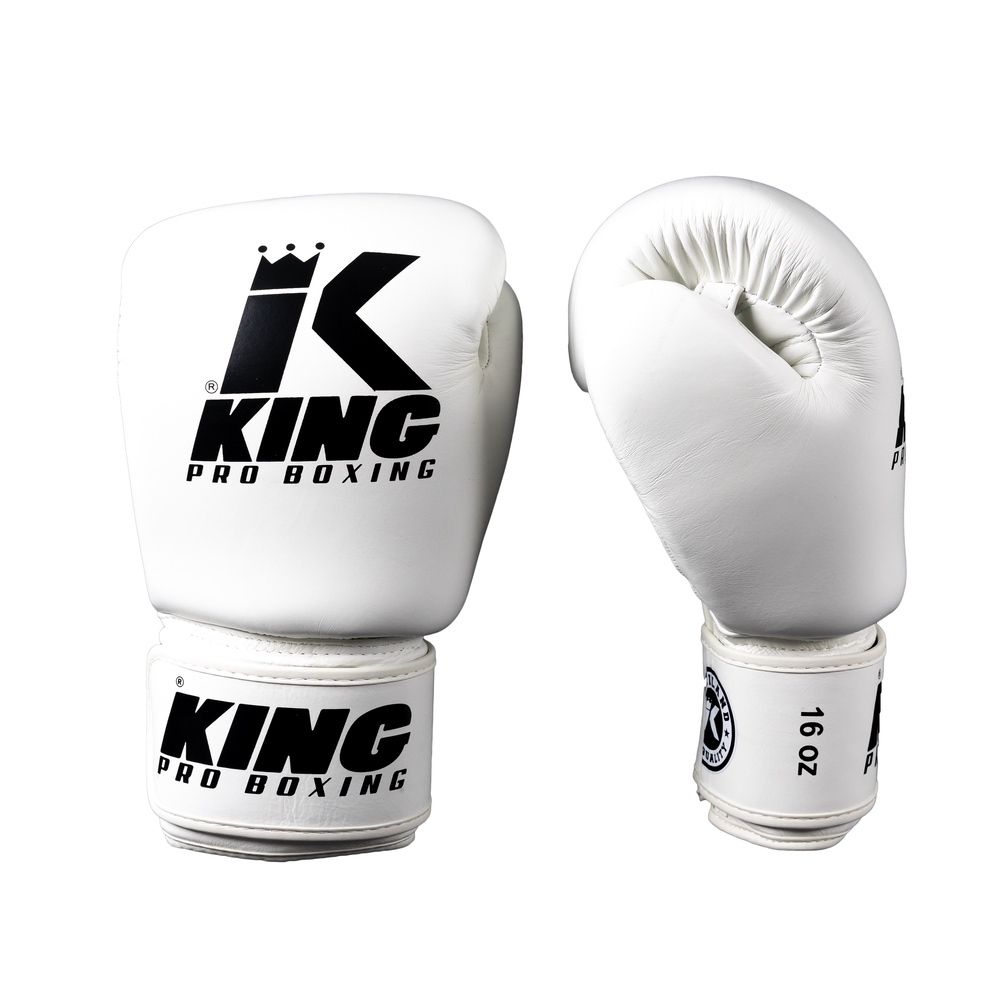 KING PRO (KICK)BOKSHANDSCHOEN BGVL3 WIT/ZWART