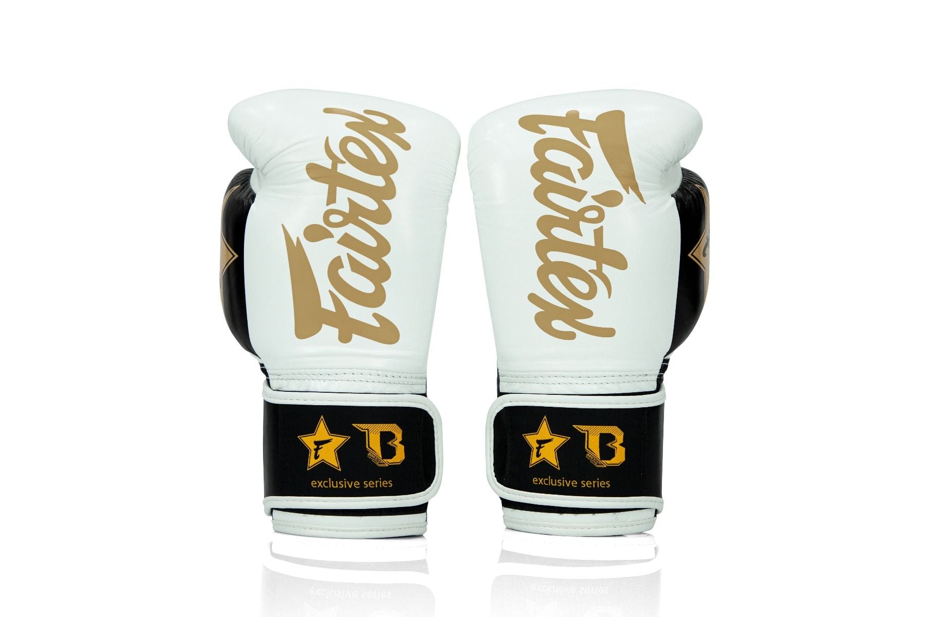 FAIRTEX/BOOSTER FXB-BG V2 WIT/GOUD