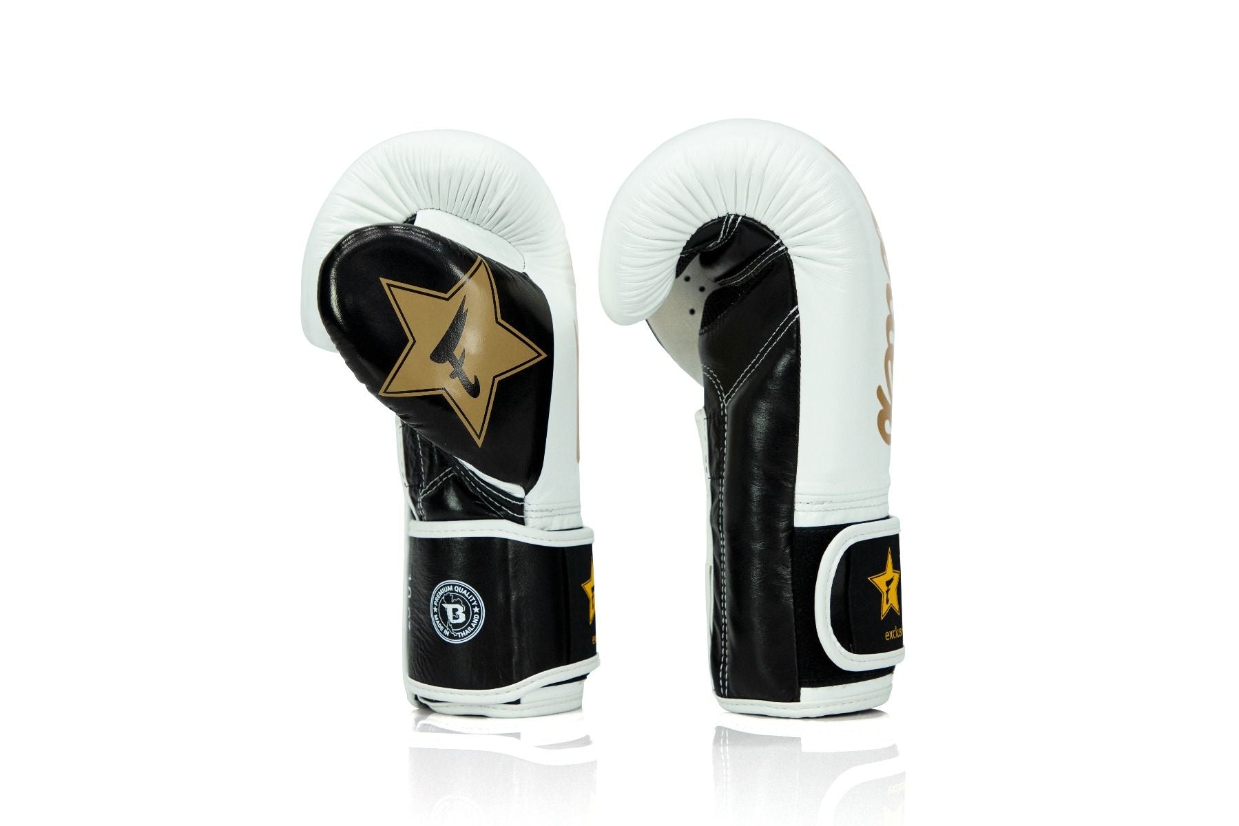 FAIRTEX/BOOSTER FXB-BG V2 WIT/GOUD