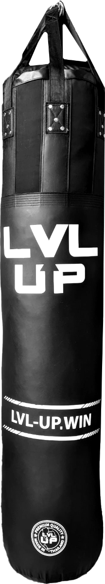 LVL UP BOKSZAK EMPTY ZWART/WIT