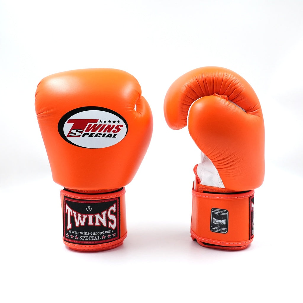 TWINS (KICK)BOKSHANDSCHOENEN BGVL 3 AIR WIT/ORANJE