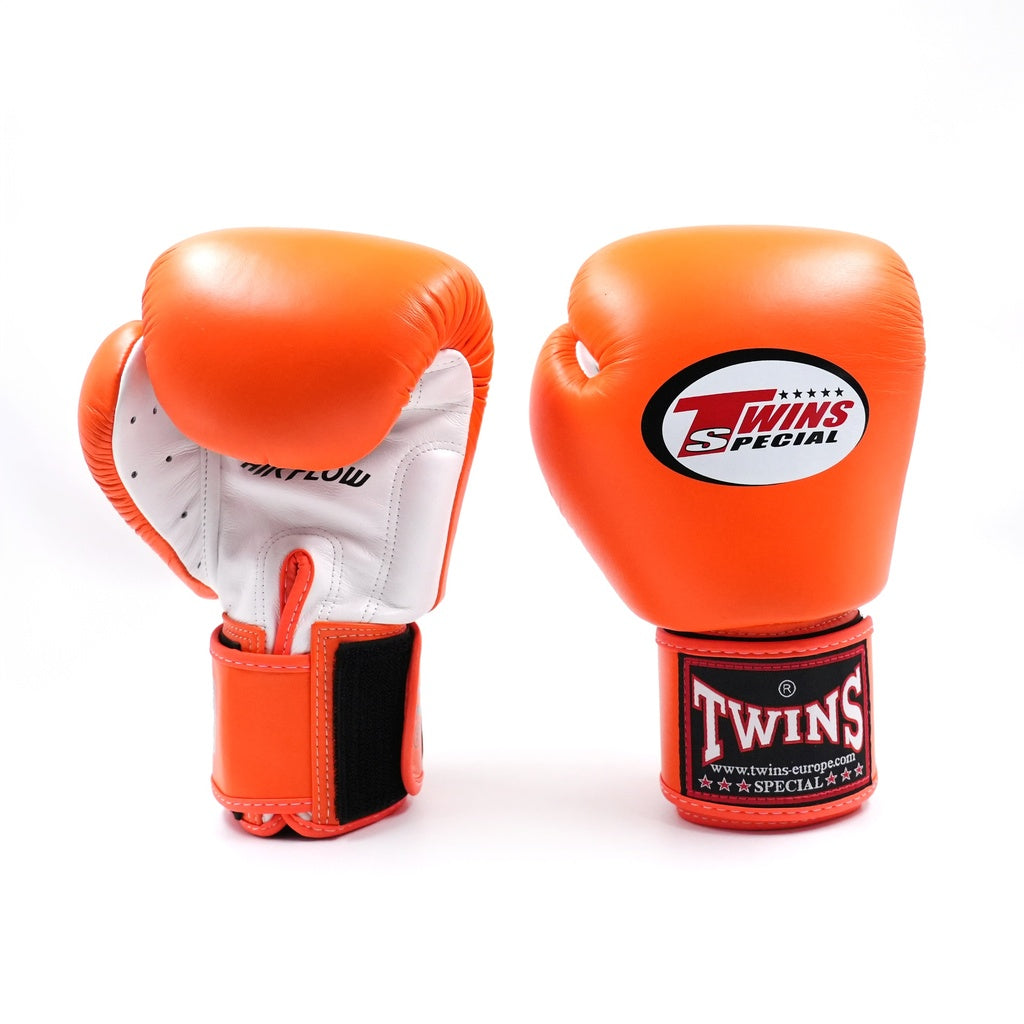 TWINS (KICK)BOKSHANDSCHOENEN BGVL 3 AIR WIT/ORANJE
