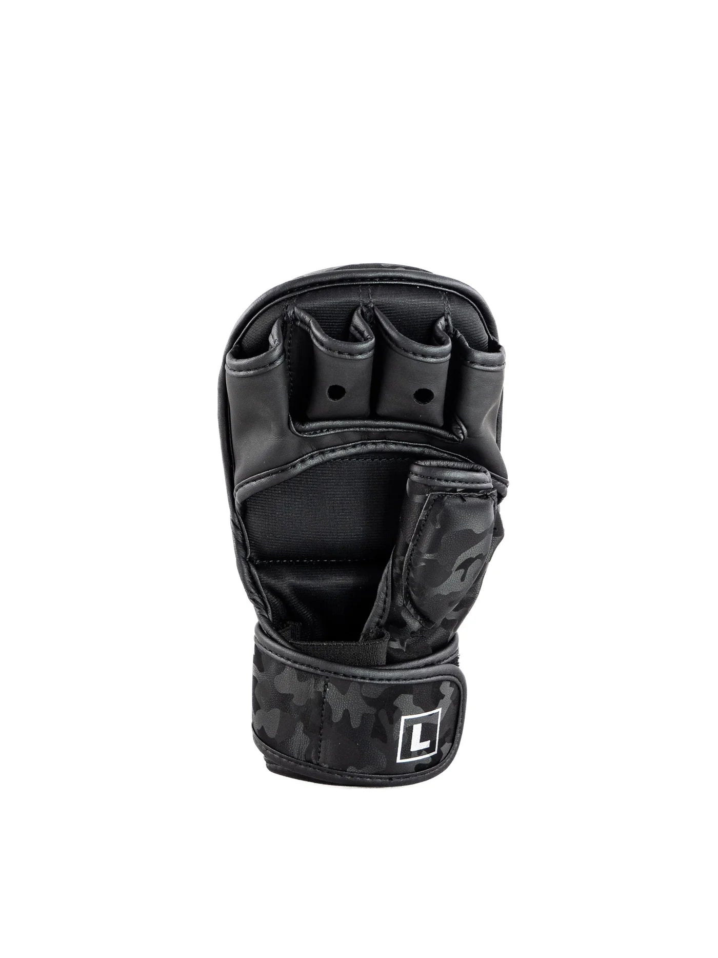 METAL BOXE MIRROR MMA SPARRING HANDSCHOENEN - CAMO ZWART/GRIJS