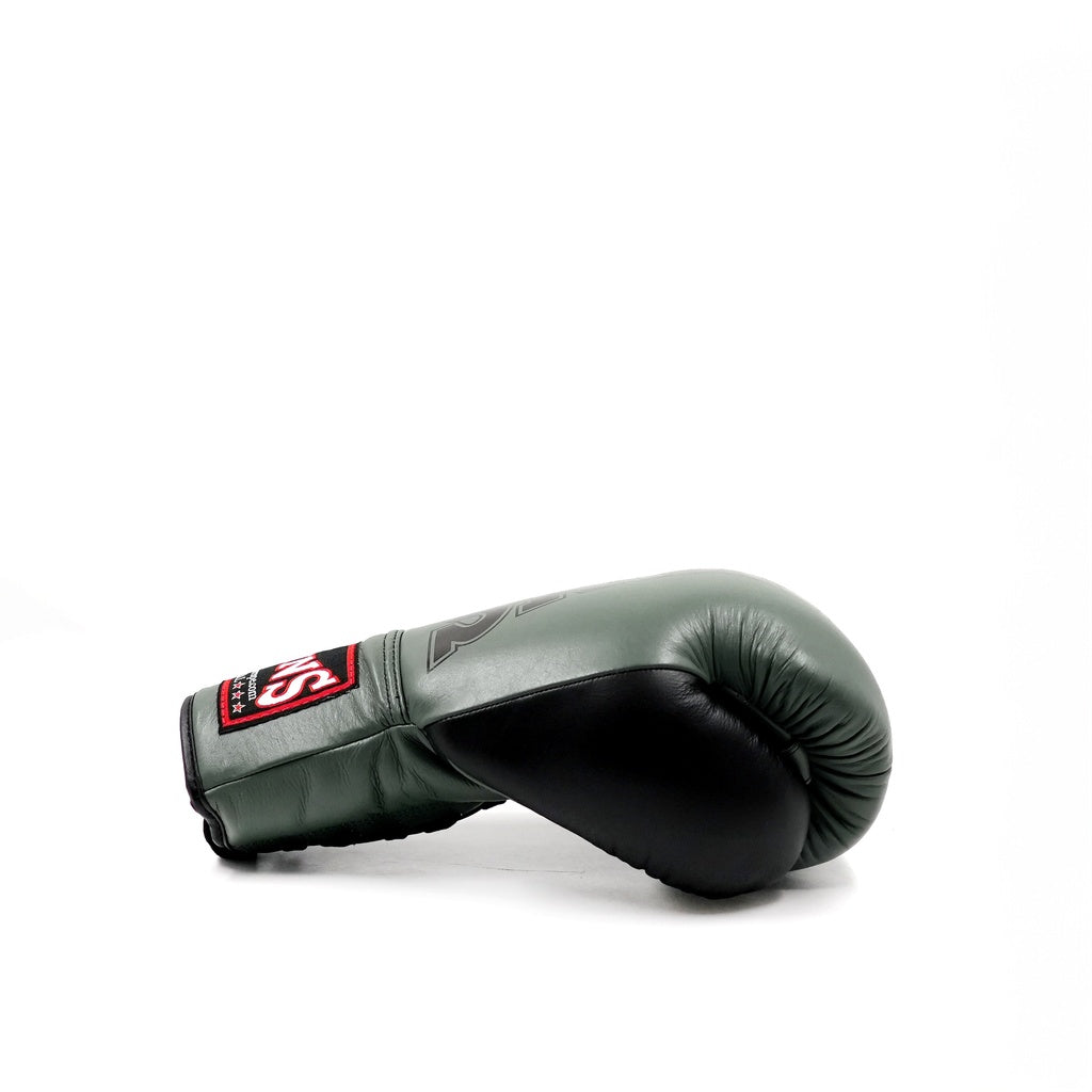 TWINS (KICK)BOKSHANDSCHOENEN BGLL8 LACED GROEN/ZWART