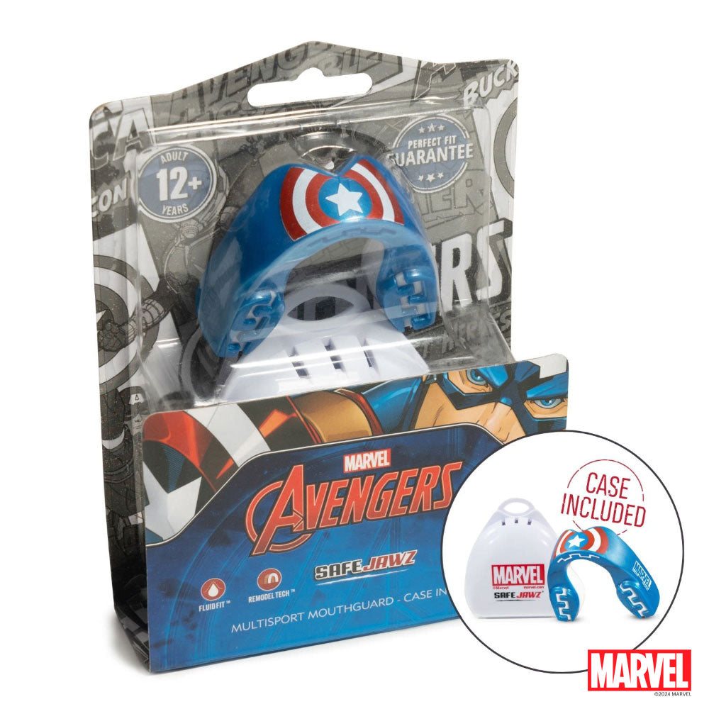 SAFEJAWZ MONDBESCHERMER MARVEL CAPTAIN AMERIKA