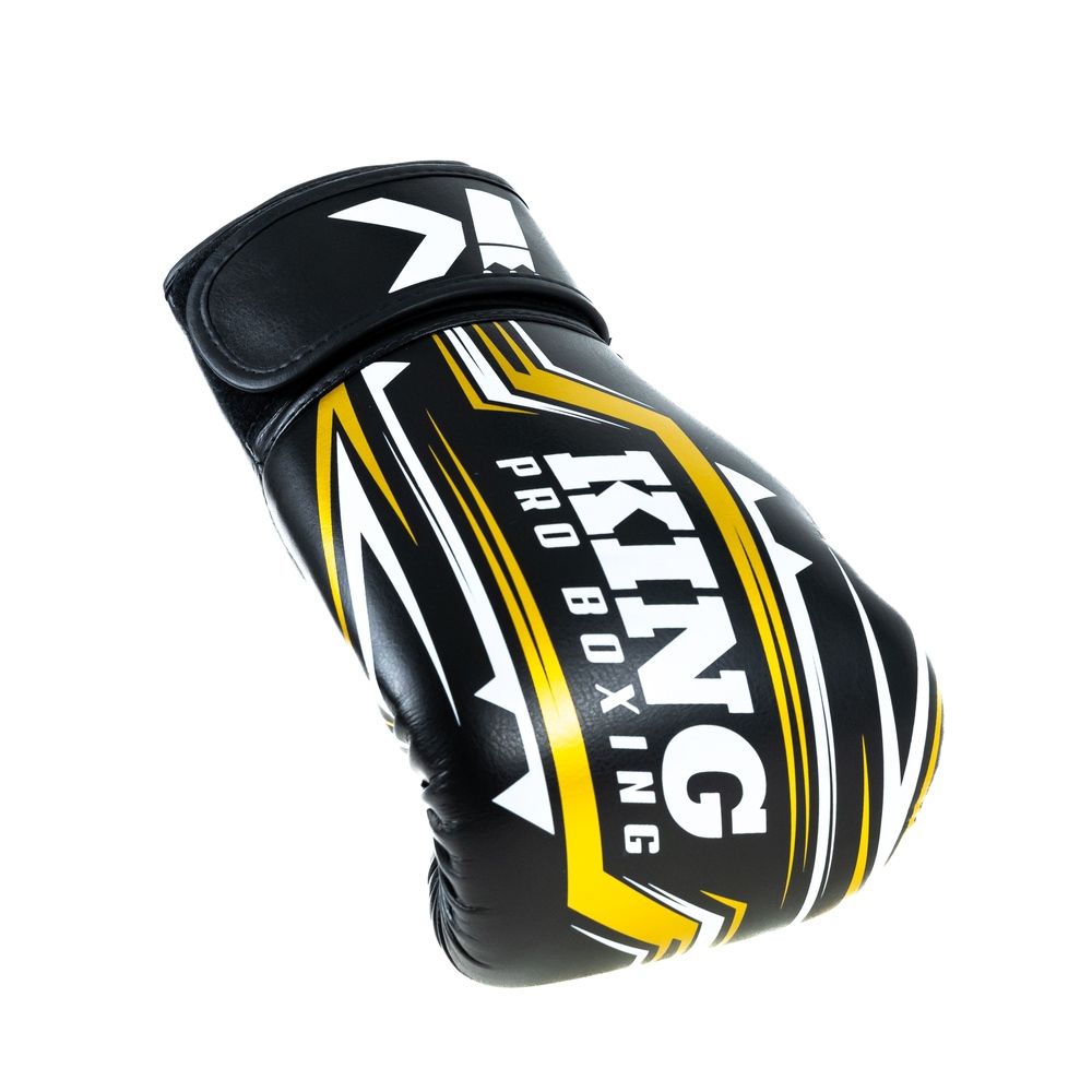 KING PRO (KICK)BOKSHANDSCHOENEN SPARTAN 5 ZWART/GOUD