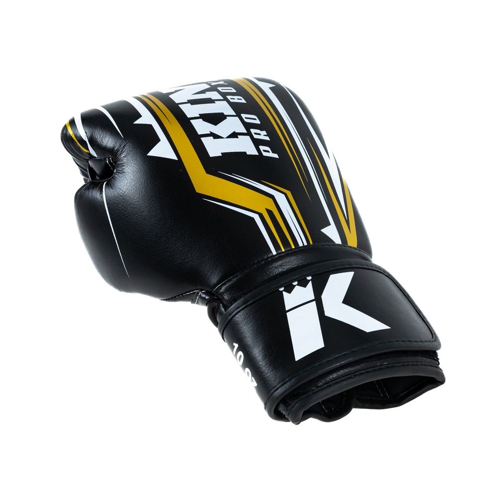 KING PRO (KICK)BOKSHANDSCHOENEN SPARTAN 5 ZWART/GOUD