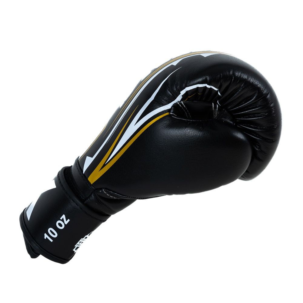 KING PRO (KICK)BOKSHANDSCHOENEN SPARTAN 5 ZWART/GOUD